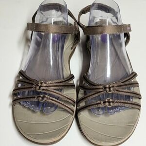 Teva  Kayenta Sandals Womens Sz 11.5 Brown Strappy Comfort Walking Outdoor